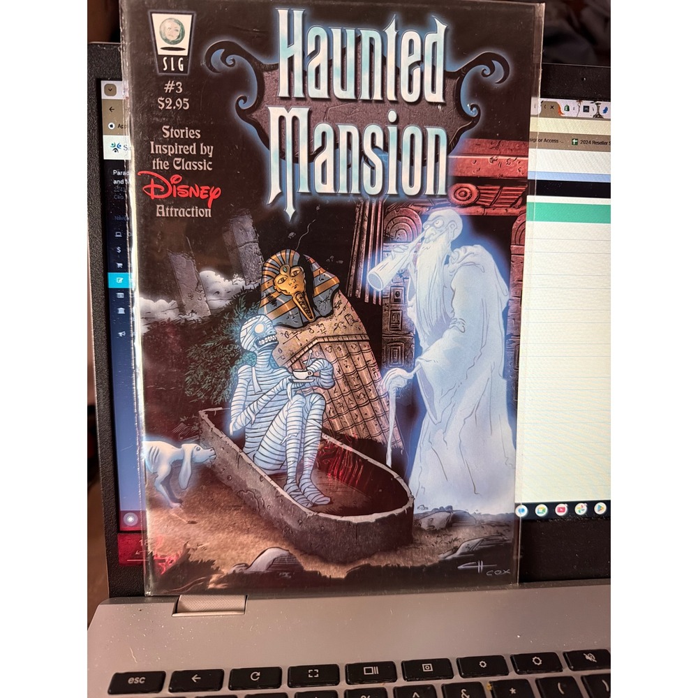 Haunted Mansion Comic Book 3 Stories Disney Attraction SLG Publishing